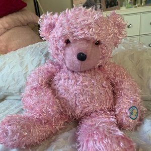 Pink Fluffy Teddy Bear